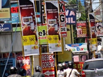 Pendapatan Pajak Reklame Kota Palembang Tembus 100 Persen