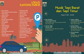 Tahun Baru Jakarta : Ini Lokasi Panggung Hiburan dan Kantong Parkir di Thamrin-Sudirman