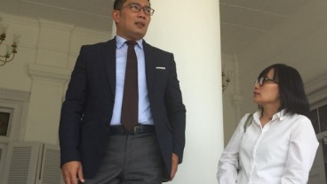 Ridwan Kamil Rayakan Malam Tahun Baru di Pangandaran