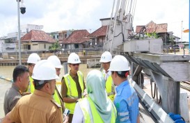 Pompanisasi Sungai Bendung Palembang Mampu Sedot Banjir Seluas 2.400 Ha