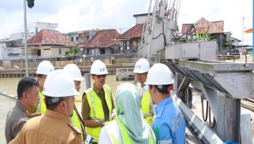 Pompanisasi Sungai Bendung Palembang Mampu Sedot Banjir Seluas 2.400 Ha