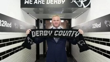 Wayne Rooney Segera Jalani Debut di Derby County