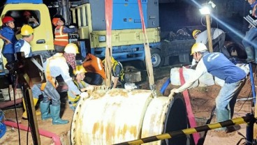 Pasokan Air Palyja Berangsur Normal