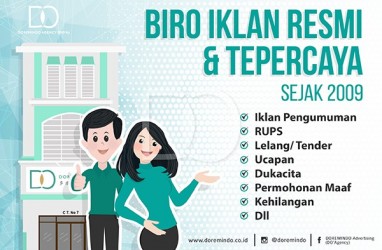 Doremindo Layani Pasang Iklan Pengumuman di Berbagai Media