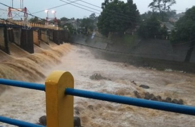 Bogor Hujan Deras, Status Sungai Ciliwung Siaga II