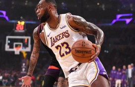 Hasil Basket NBA, LeBron James Antar Lakers Gasak Suns