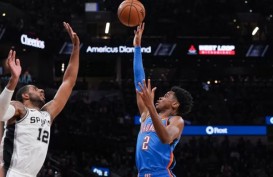 Hasil Basket NBA, Thunder Bangkit & Akhirnya Remukkan Spurs