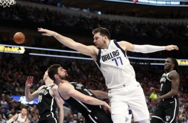 Hasil Basket NBA, Doncic Komandan Maverick Libas Nets