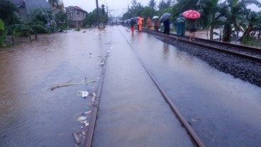 Cegah Tergenang Air, Kementerian Perhubungan Bakal Tinggikan Jalur KA