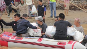 Sinergi BUMN Ringankan Derita Korban Banjir Lebak