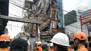 Gedung di Palmerah Roboh, Begini Keterangan dari Saksi Pegawai