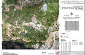 Lapan Rilis Data Satelit Banjir Jakarta dan Longsor Sukajaya
