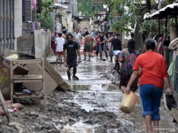 Perbaikan Tanggul Jebol Penyebab Banjir di 44 Titik Sudah Selesai