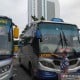 Lima Bus Sumber Selamat Jadi Sasaran Pelemparan Batu