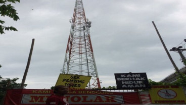 Menara Tower Bersama Group Langganan Disambar Petir Diprotes Warga
