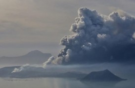 Status Gunung Taal Makin Berbahaya, Sekolah dan Bisnis di Manila Ditutup