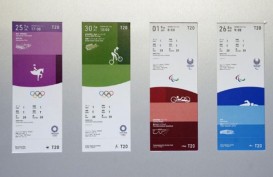 Desain Tiket Pertandingan Olimpiade Tokyo Diresmikan