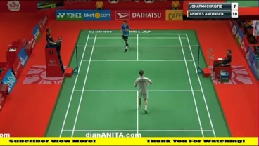 Jonatan Cristie Kandas Ditekuk Anders Antonsen, Keluhkan Angin