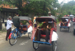 Becak Motor di Jogja Dipercanggih Jadi Becak Listrik