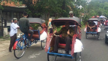 Becak Motor di Jogja Dipercanggih Jadi Becak Listrik