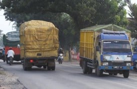 Truk Kelebihan Muatan Dilarang Menyeberang Merak ke Bakauheni per Februari