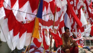 Hari Patriotik, Bendera Merah Putih Sepanjang 2.300 Meter Dibentangkan di Gorontalo