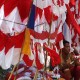 Hari Patriotik, Bendera Merah Putih Sepanjang 2.300 Meter Dibentangkan di Gorontalo