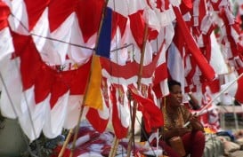 Hari Patriotik, Bendera Merah Putih Sepanjang 2.300 Meter Dibentangkan di Gorontalo