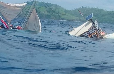 Liput Kegiatan Presiden, Kapal Wartawan Terbalik di Labuan Bajo