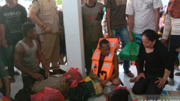 14 Penumpang Terselamatkan Saat KM Risvin Pratama Tenggelam