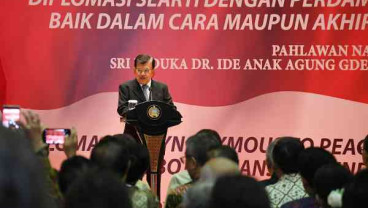 Jusuf Kalla Terima Penghargaan Keunggulan Diplomasi Perdamaian
