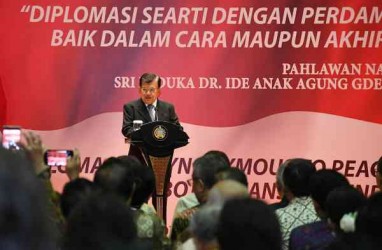 Jusuf Kalla Terima Penghargaan Keunggulan Diplomasi Perdamaian