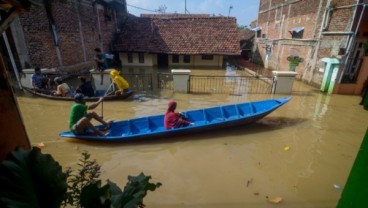 196 Warga Mengungsi Akibat Banjir di Kabupaten Bandung