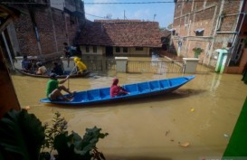 196 Warga Mengungsi Akibat Banjir di Kabupaten Bandung