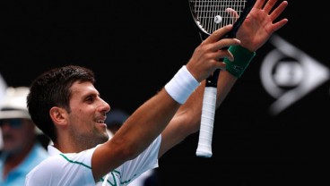 Hasil Australia Terbuka, Djokovic Lolos ke 8 Besar Hadapi Raonic