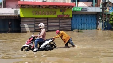 Banjir di Kabupaten Bandung Masih Belum Surut 