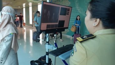 Antisipasi Virus Corona, Thermal Scanner Dipasang di Bandara SMB II