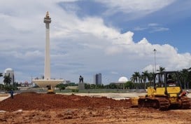 Revitalisasi Monas, Gersang Usai 190 Pohon Ditebang