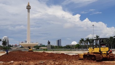 Revitalisasi Monas, Gersang Usai 190 Pohon Ditebang