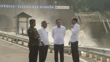 Jokowi Pastikan Terowongan Nanjung Efektif Kurangi Banjir