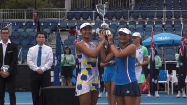 Priska Madelyn Kibarkan Merah Putih di Australia Open 2020. Ini Videonya