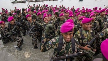 Korps Marinir ke Natuna Bantu WNI yang Dievakuasi dari China