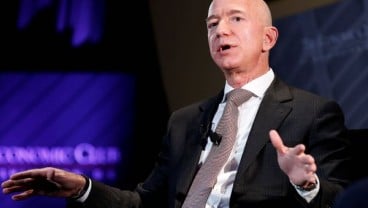 Rekening Jeff Bezos Bertambah US$13,2 Miliar Dalam 15 Menit