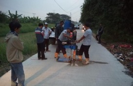 Pemkab Serang Tuntaskan Betonisasi Jalan Sepanjang 585,13 KM