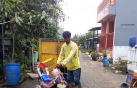 Banjir Mulai Surut di Sebagian Wilayah Periuk Tangerang