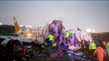 Boeing 737-800 Pegasus Airlines Tergelincir, 3 Orang tewas