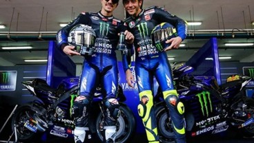 Yamaha Kenalkan Motor Baru Rossi dan Vinales untuk Musim 2020