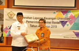Gubernur Banten Serahkan Laporan Keuangan 2019 untuk Diaudit BPK
