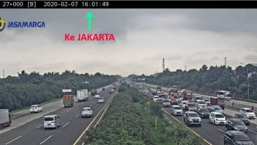 Colt Diesel Terbalik di Jagorawi, Jalur Tersendat di Km 27 ke Bogor