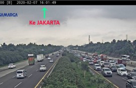 Colt Diesel Terbalik di Jagorawi, Jalur Tersendat di Km 27 ke Bogor